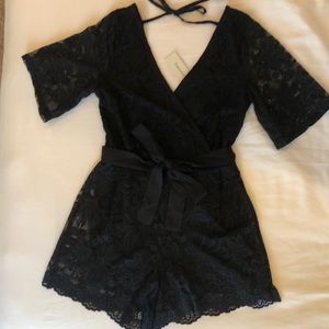 Francesca’s Black Romper
